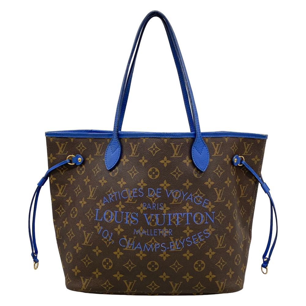 Louis Vuitton Neverfull Mm Grand Blue #372659L16B